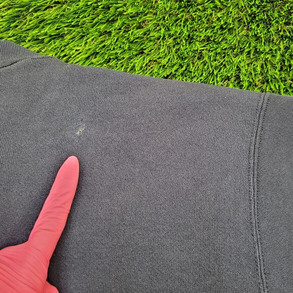 Vintage Georgetown University Crop Sweatshirt Women XL 23x18 - Picture 5 of 12